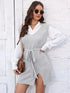 'Saira' V-Neck Sleeveless Sweater Dress - Celes Fashion
